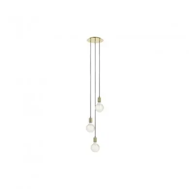 Suspension Sky 3x60W E27 Laiton H161,5 MARKSLOJD 106333