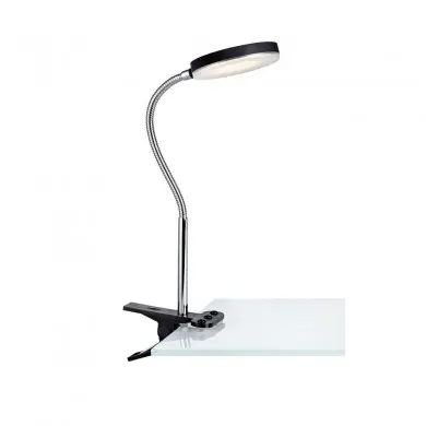 Lampe à Pince Flex Clip 1x5W LED Noir Chromé Noir MARKSLOJD 106471