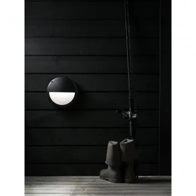 Applique Extérieure Hero 1x9W LED Noir Blanc MARKSLOJD 106519