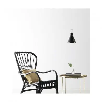 Suspension Zip 1x60W E27 Chromé Noir MARKSLOJD 106805