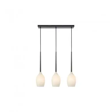 Suspension Salut 3x40W E14 Noir Blanc MARKSLOJD 106808
