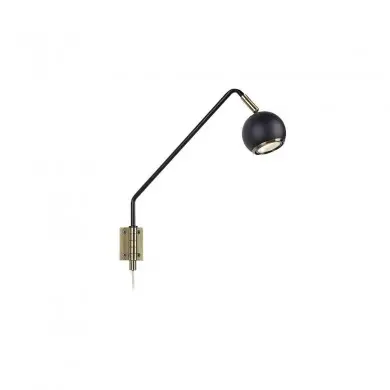 Applique Déportée Coco 35W GU10 Laiton Noir MARKSLOJD 106873