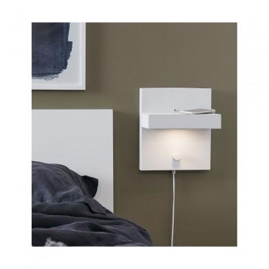 Applique Chambre Kubik 1x5W LED Blanc MJ_106899 106899 Applique Chambre Kubik 1x5W LED Blanc MARKSLOJD 106899