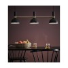 Suspension Industrielle Larry 3x60W E27 Noir Laiton Antique Noir MARKSLOJD 106971