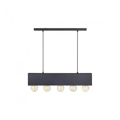Suspension Couture 5x40W E27 Noir MARKSLOJD 107037