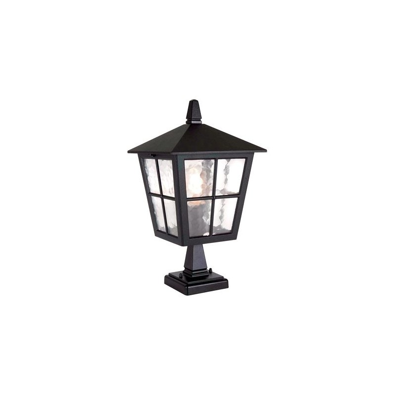 Borne Hereford H 38cm 1x100W Noir ELSTEAD LIGHTING bl50m