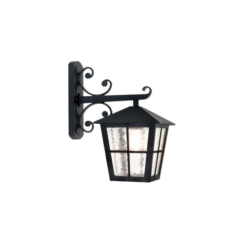 Applique Murale descendante Hereford H 40,5cm 1x100W Noir ELSTEAD LIGHTING bl52m