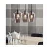 Suspension Retro 3x60W E27 Noir Gris MARKSLOJD 107132