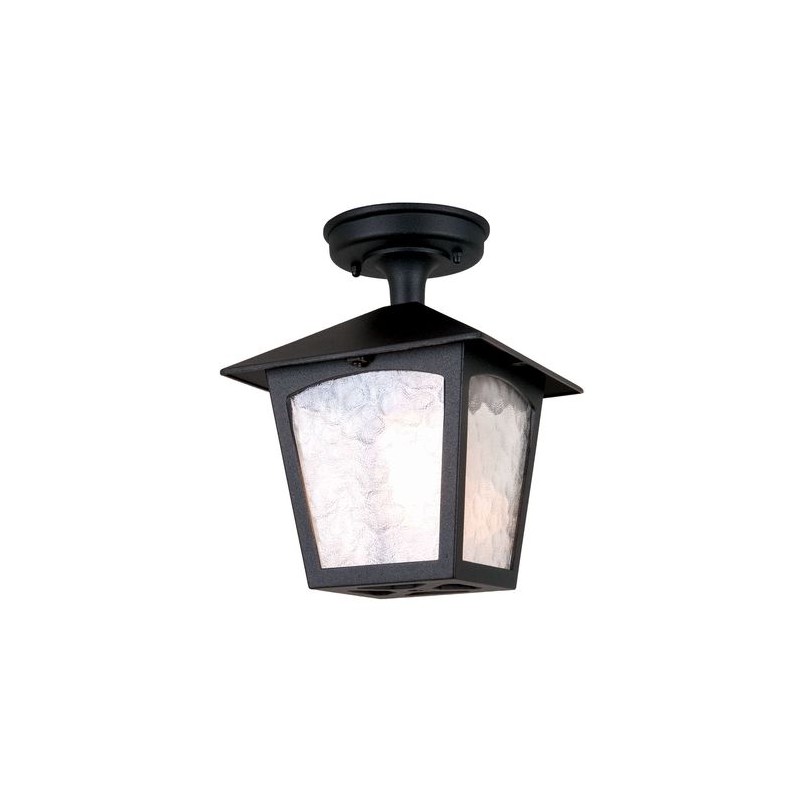 Plafonnier York 1x100W Noir ELSTEAD LIGHTING bl6a