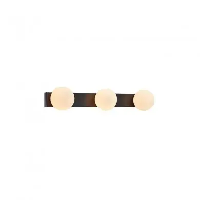 Applique Murale Mini 3x18W G9 Noir Blanc MJ_107205 107205 Applique Murale Mini 3x18W G9 Noir Blanc MARKSLOJD 107205