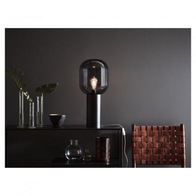 Lampe Industrielle Brooklyn 1x60W E27 Noir Fumé H56 MARKSLOJD 107479