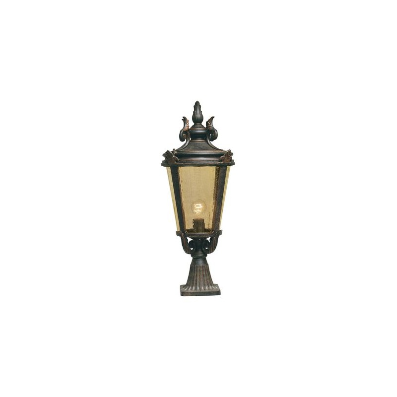 Borne Potelet Baltimore 1x150W Bronze foncé ELSTEAD LIGHTING bt3l