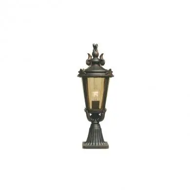 Borne Potelet Baltimore 1x100W Bronze foncé ELSTEAD LIGHTING bt3m