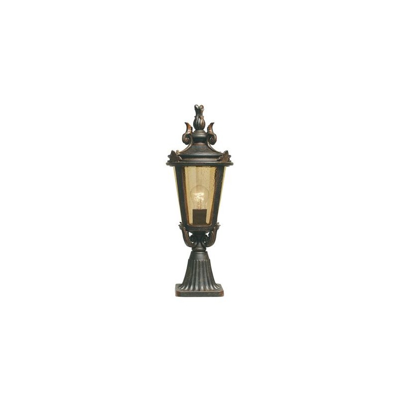 Borne Potelet Baltimore 1x100W Bronze foncé ELSTEAD LIGHTING bt3m