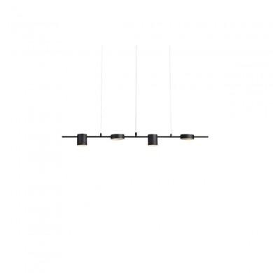 Suspension Row 4x7W G9 Noir MARKSLOJD 107746