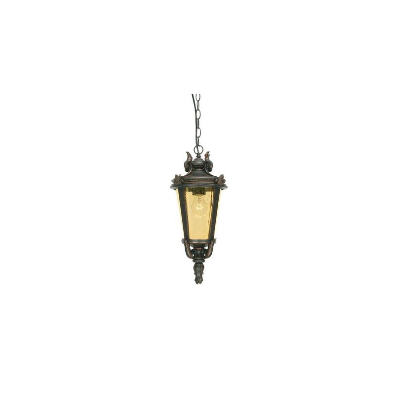 Suspension Baltimore H 50cm 1x100W Bronze foncé ELSTEAD LIGHTING bt8m