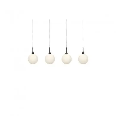 Suspension Boule Quattro 4x20W G9 Noir Blanc MARKSLOJD 107762