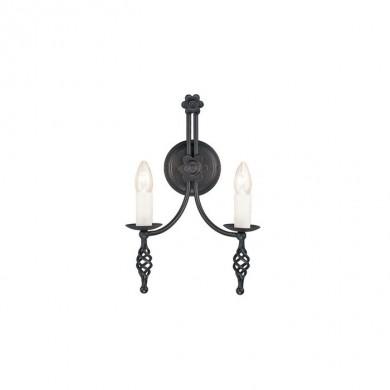 Applique Murale Belfry 2x60W Noir ELSTEAD LIGHTING by2