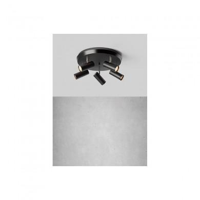 Plafonnier Industriel Torino 5x7W GU10 Noir MJ_107782 107782 Plafonnier Industriel Torino 5x7W GU10 Noir MARKSLOJD 107782