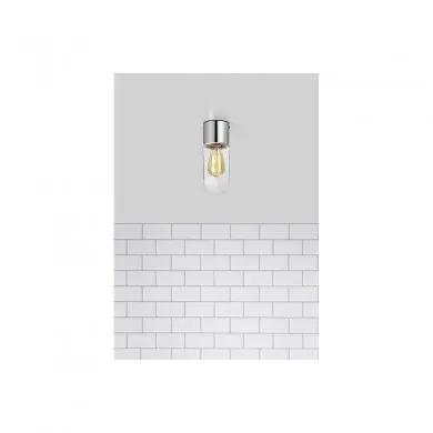 Plafonnier Circulaire Zen 1x15W E27 Chromé Transparent MARKSLOJD 107794