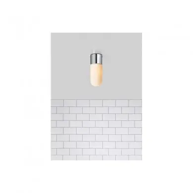 Plafonnier Zen 1x15W E27 Chromé Blanc MARKSLOJD 107795