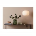 Lampe Sober 1x60W E27 Laiton Brossé Blanc