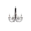 Lustre Carisbrooke 12x60W Noir ELSTEAD LIGHTING cb12blk