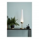 Lampe Bern 1x20W G9 Laiton Brossé Blanc