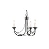 Lustre Carisbrooke 3x60W Noir ELSTEAD LIGHTING cb3blk