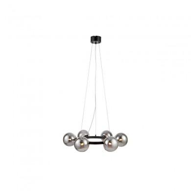 Suspension Circle 6x20W G9 Noir Fumé MARKSLOJD 108051