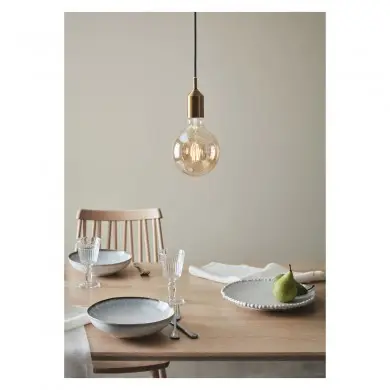 Suspension Boule Bronx 1x60W E27 Bronze MARKSLOJD 108098