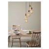 Suspension Industrielle Bronx 5x60W E27 Bronze MARKSLOJD 108100