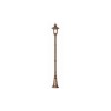 Lampadaire exterieur Chicago 1x100W Bronze rouillé ELSTEAD LIGHTING cc5m