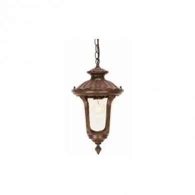 Suspension Chicago 1x100W Bronze rouillé ELSTEAD LIGHTING cc8s