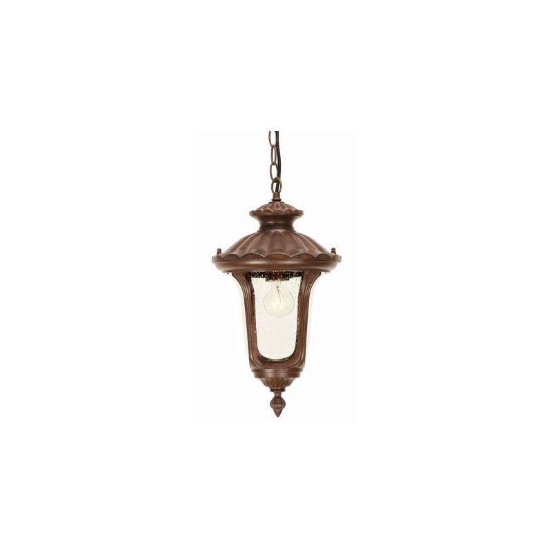 Suspension Chicago 1x100W Bronze rouillé ELSTEAD LIGHTING cc8s