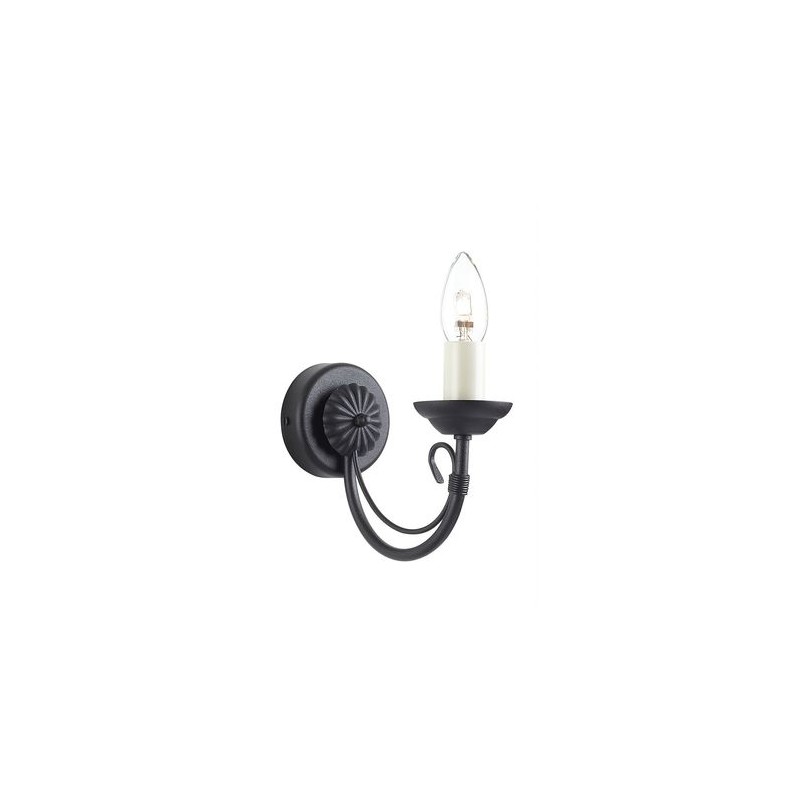 Applique Murale Chartwell H 10cm 1x60W Noir ELSTEAD LIGHTING ch1blk