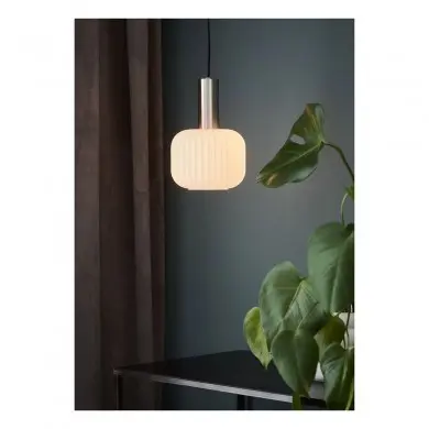 Suspension Sober 1x40W E14 Acier Blanc MARKSLOJD 108122