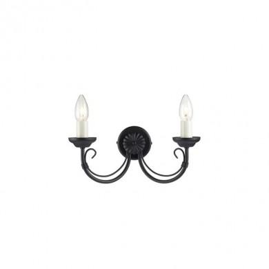 Applique Murale Chartwell 2x60W Noir ELSTEAD LIGHTING ch2blk