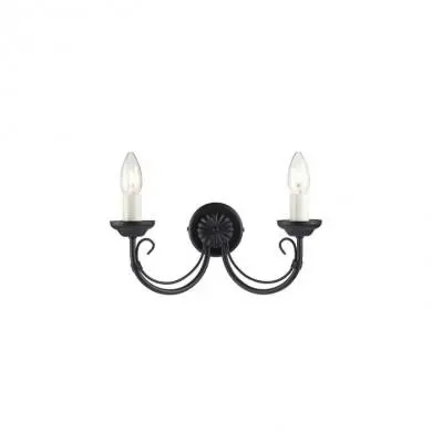 Applique Murale Chartwell 2x60W Noir ELSTEAD LIGHTING ch2blk