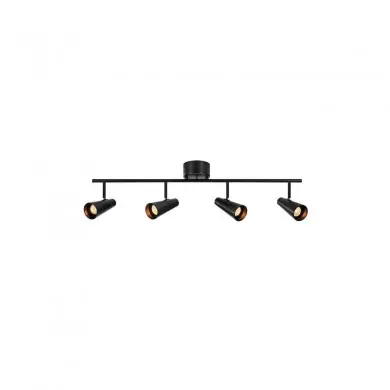 Plafonnier Crest 4x7W GU10 Noir MJ_108202 108202 Plafonnier Crest 4x7W GU10 Noir MARKSLOJD 108202