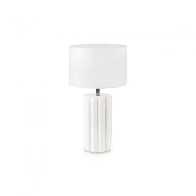 Lampe de Chevet Column 1x18W E14 Blanc MARKSLOJD 108220