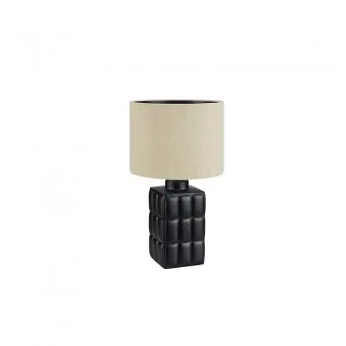 Lampe Abat-Jour Cuscini 1x40W E14 Noir Beige MARKSLOJD 108248