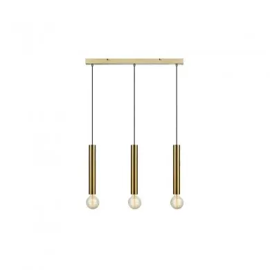 Suspension Sencillo 3x40W E27 Laiton MARKSLOJD 108261