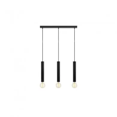 Suspension Industrielle Sencillo 3x40W E27 Noir MARKSLOJD 108262