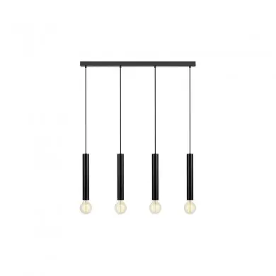 Suspension Sencillo 4x40W E27 Noir MARKSLOJD 108264