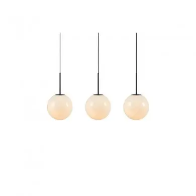 Suspension Dione 3x40W E14 Noir Blanc MARKSLOJD 108269