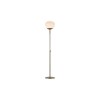 Lampadaire Rise 1x40W E27 Laiton Antique Blanc MARKSLOJD 108277