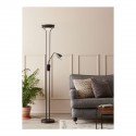 Lampadaire Liseuse Detroit 2x35W GU10 Noir