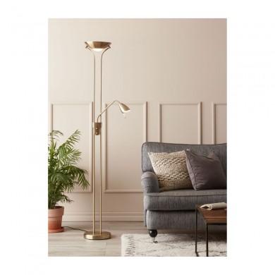 Lampadaire Liseuse Detroit 2x35W GU10 Laiton Antique MJ_111247 111247 Lampadaire Liseuse Detroit 2x35W GU10 Laiton Antique MARKSLOJD 111247