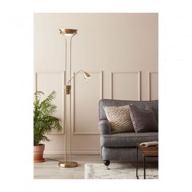 Lampadaire Liseuse Detroit 2x35W GU10 Laiton Antique MARKSLOJD 111247